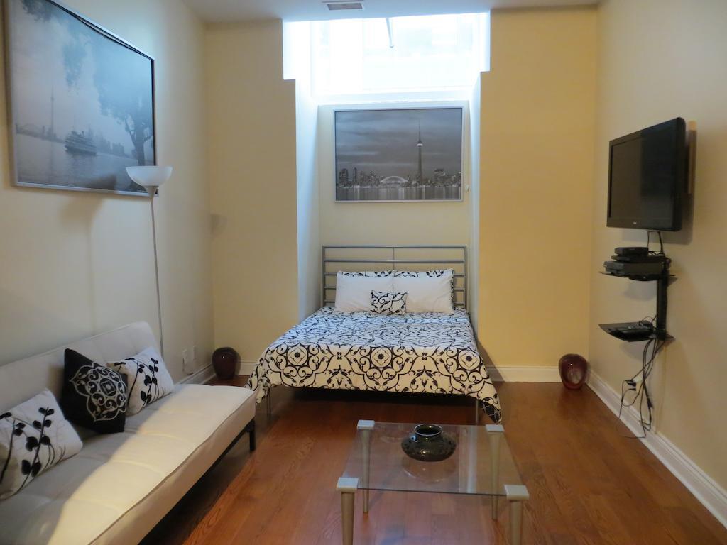 Financial District Furnished Apartment Toronto Szoba fotó